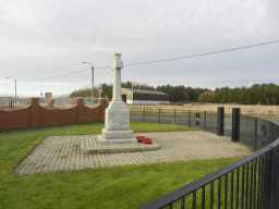 Oblique side view of Ludworth War Memorial 2016